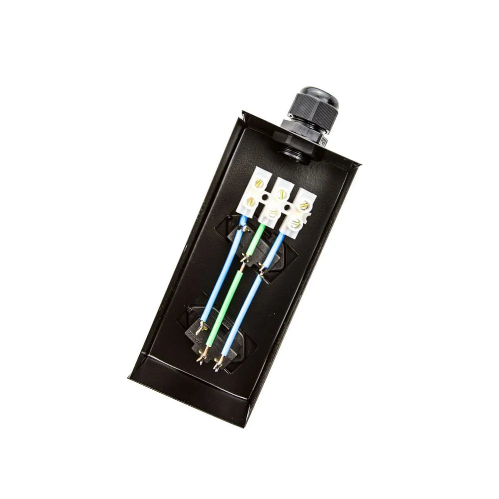 Imagem 4 de 4 do produto Régua Elétrica Para Extensão Com 2 Tomadas - 10/20a - Reforçada Preto