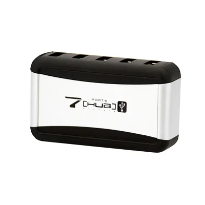 Hub 7 Portas Usb 2.0, Com Fonte De Energia