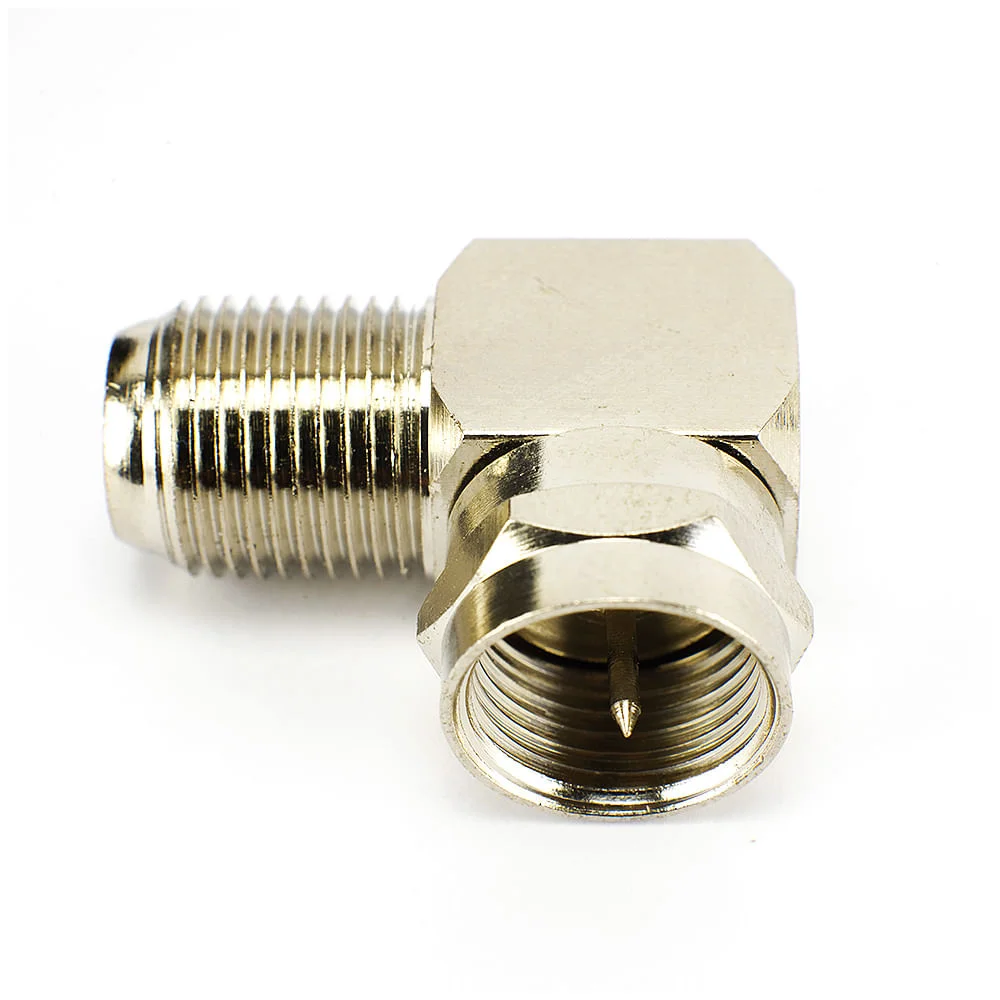 Imagem 2 de 3 do produto Conector Coaxial Para Fêmea Coaxial - 90 Graus