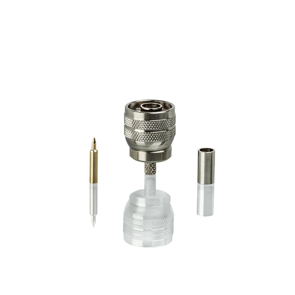 Imagem 3 de 3 do produto Conector N Macho Reto 50 Ohms Crimpagem Rg-rgc 58