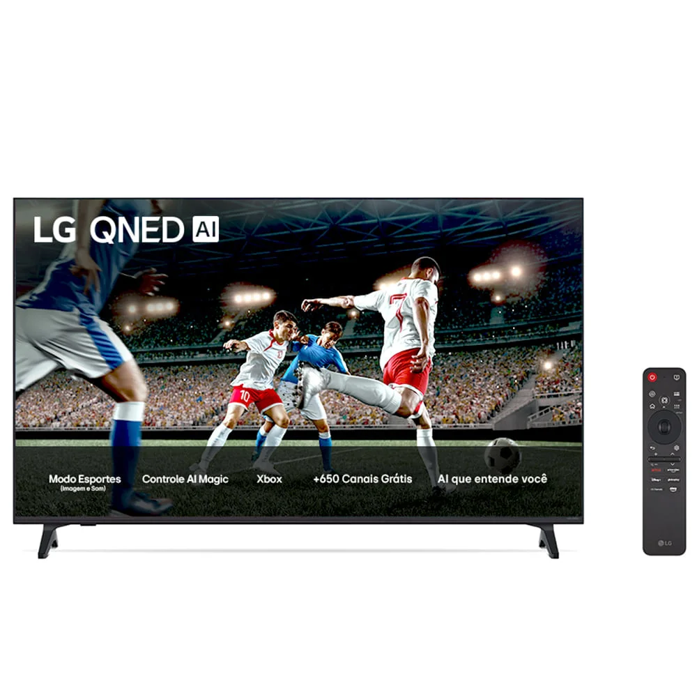 Imagem 5 de 5 do produto Smart Tv 4k Lg Qned 65” " Processador Ai A7 Gen 8, Super Upscaling, Webos 25, Controle Ai Magic - 65qned73asa - Bivolt