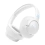 Fone De Ouvido Bluetooth Jbl Tune 780nc Over Ear Branco Com Noise Cancelling Bivolt