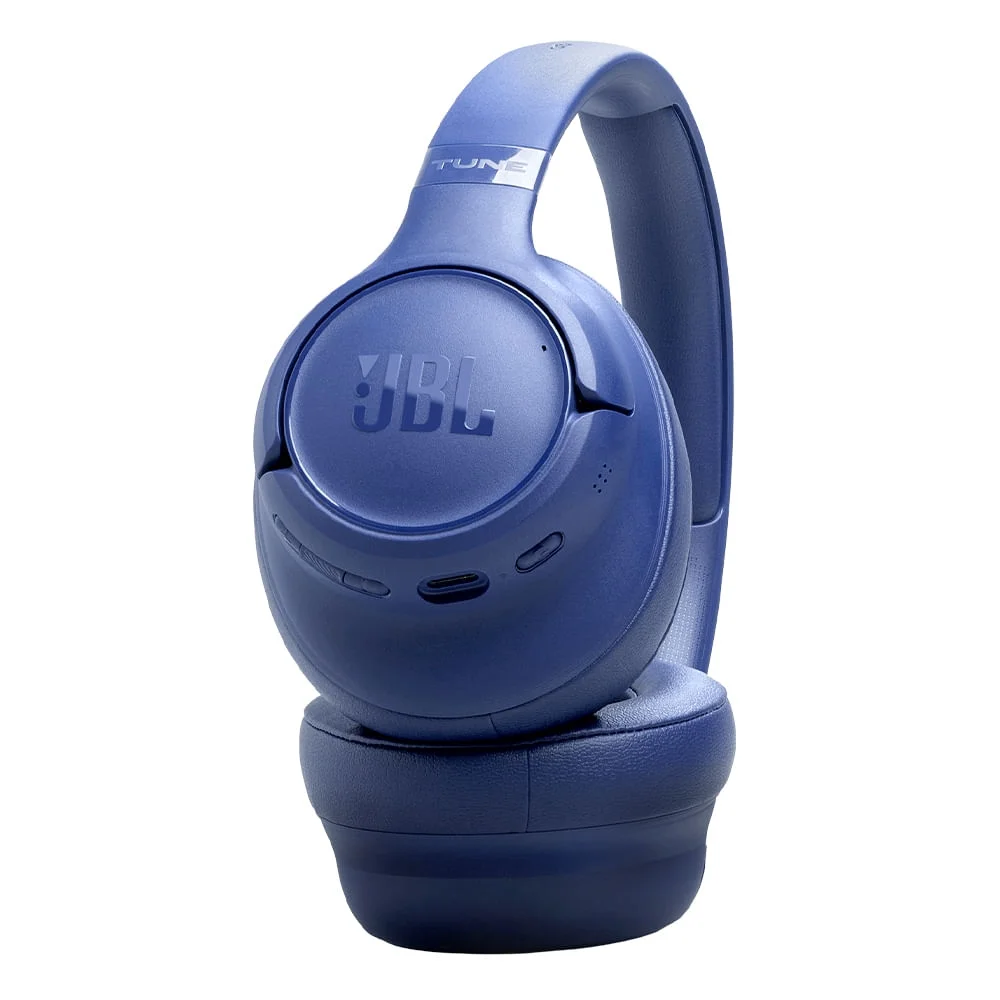 Imagem 3 de 5 do produto Fone De Ouvido Bluetooth Jbl Tune 730bt Headphones Over-ear Azul Bivolt