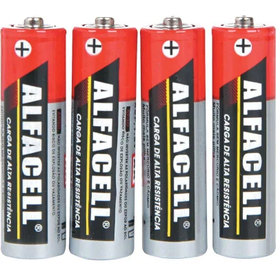 Pilhas Alfacell Carga De Alta Resistência Tamanho:aa