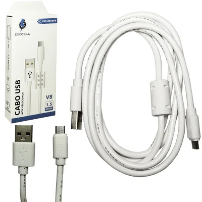 Cabo Usb Exocell 1,5 Metros Exc-2018v8