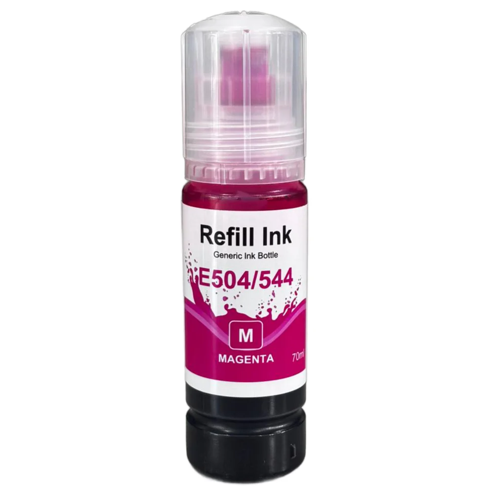 Refil Tinta Para Epson L3110 L3150 L3210 L3250 T504 T544 Magenta Refil Tinta Para Epson L3110 L3150 L3210 L3250 T504 T544 Magenta