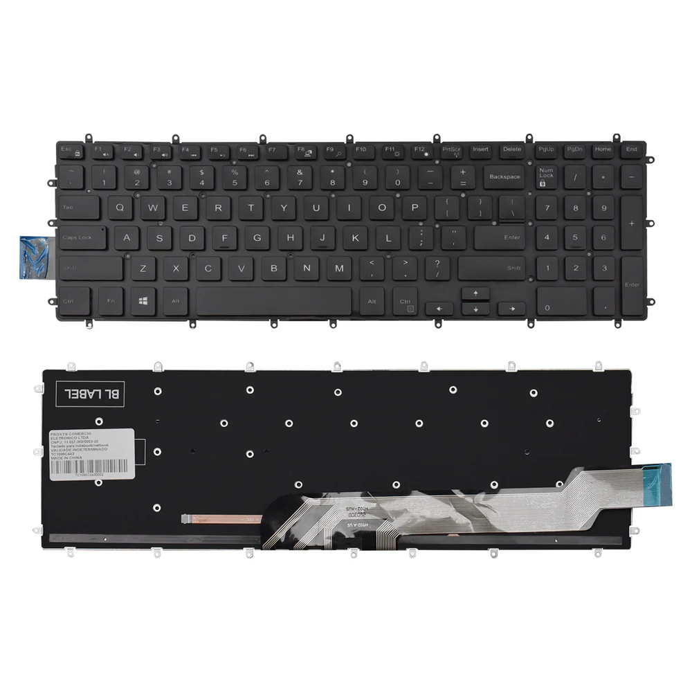Teclado Para Notebook Dell Inspiron 15-5570 Teclado Para Notebook Dell Inspiron 15-5570