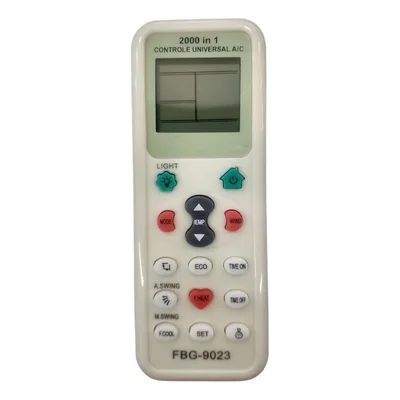 Controle Remoto Compatível Com Ar Condicionado Universal- Modelo Fbg- 9023