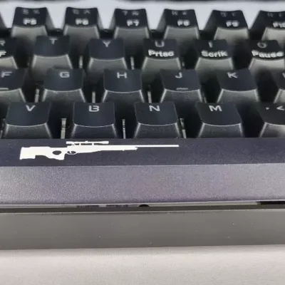 Keycaps Decorativo, Awp Cs2 Para Teclado Mecânico, Preta