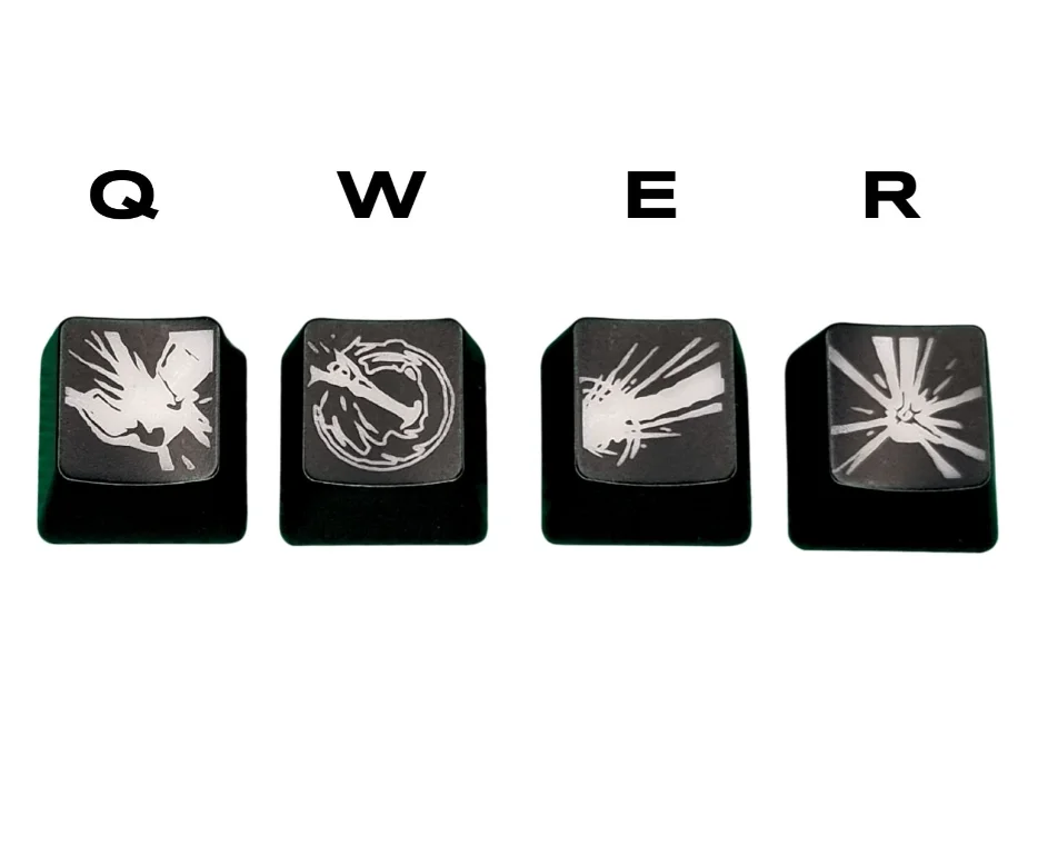 Imagem 3 de 4 do produto 4 Keycaps Personalizadas, Lux,  League Of Legends