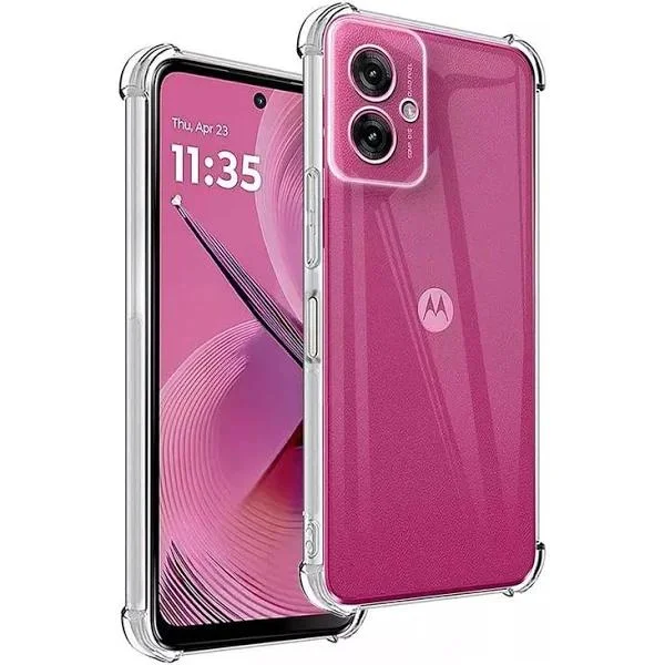 Imagem 2 de 5 do produto Capa Anti Choque + Película 3d De Vidro Privacidade Para Moto G55