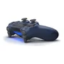 Controle Sem Fio Compatível Com Play4 Ps4 Playstation 4 / Slim / Pro / PC E Smart Tvs Samsung Azul Escuro
