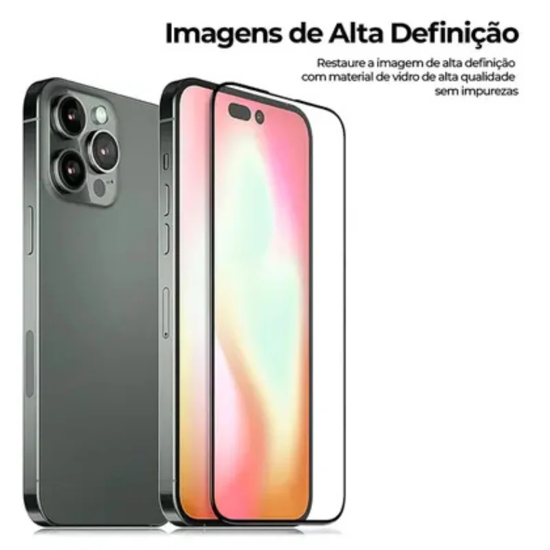Imagem 4 de 4 do produto Película Para Proteção Compatível Para Samsung Galaxy S24 Plus / Samsung S25 Plus / Samsung S25 Edge Material:vidro 3d I