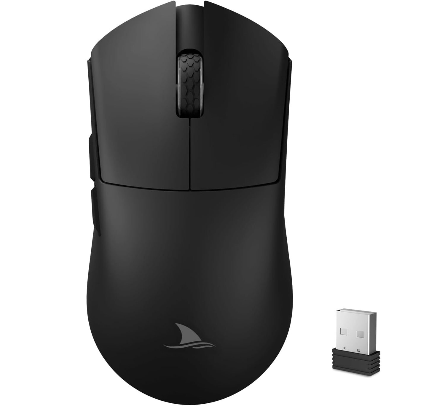 Mouse Gamer Sem Fio Darmoshark M3v2 8000hz, Tri-mode, 26.000 Dpi, Sensor Óptico Paw3395, 58g – Preto