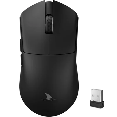 Mouse Gamer Sem Fio Darmoshark M3v2 8000hz, Tri-mode, 26.000 Dpi, Sensor Óptico Paw3395, 58g – Preto