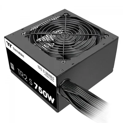 Fonte Gamer 750w Thermaltake Tr2 S Atx 3.0 PCie 5.1 80 Plus Alta Estabilidade Ps-trs-0750nnfawb-1