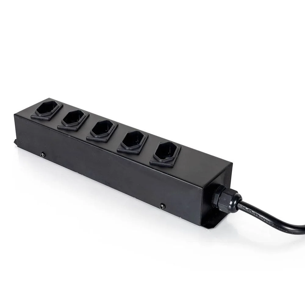 Imagem 3 de 5 do produto Extensão Com 5 Tomadas Cabo Pp 3x1,50 Mm² 20a 90 Metros 20 A 90 Mt
