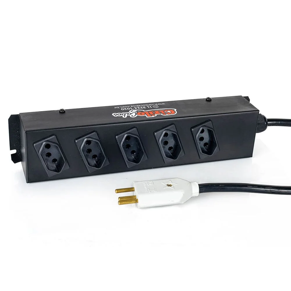 Imagem 5 de 5 do produto Extensão Com 5 Tomadas Cabo Pp 3x1,50 Mm² 20a 90 Metros 20 A 90 Mt