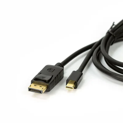 Cabo Mini Displayport Para Displayport Preto
