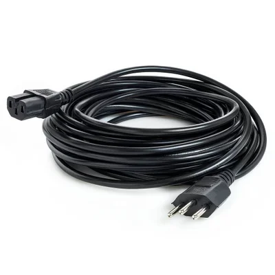 Cabo De Força Novo Padrão 10a Tripolar Iec C15 10 Mt 10 Mt