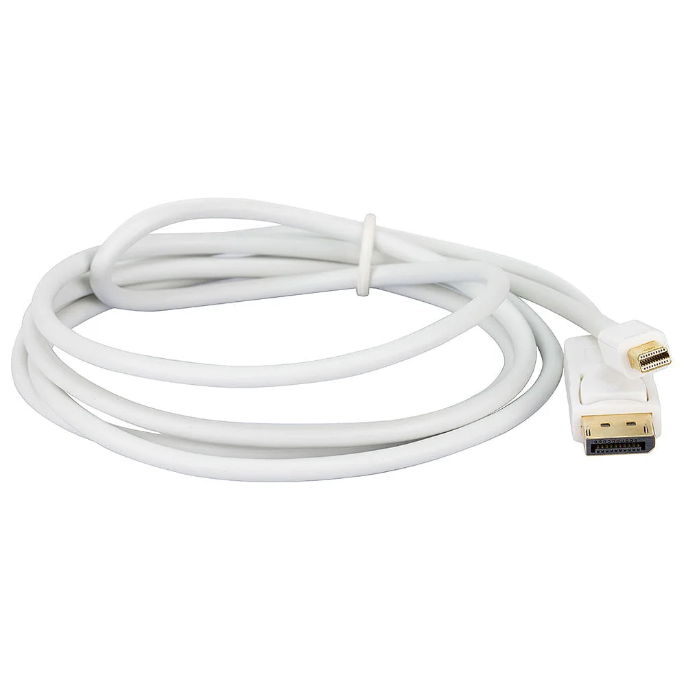 Imagem 2 de 3 do produto Cabo Mini Displayport Para Displayport Branco