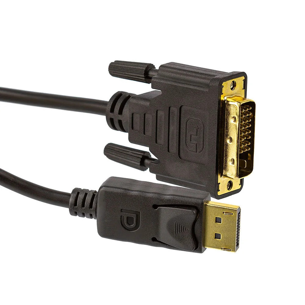 Imagem 2 de 3 do produto Cabo Adaptador Displayport Para Dvi Macho