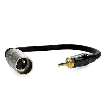 Cabo De Áudio Profissional Xlr Macho Para P2 Macho Mono 8 Metros Mono 8 Mt