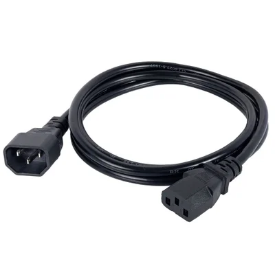 Extensão Cabo De Força Iec C13 Macho E Iec C14 Fêmea 1,5 Metro 1,5 Mt