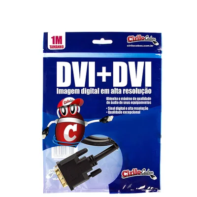 Cabo Dvi Para Dvi, 1 Metro - Cirilo Cabos