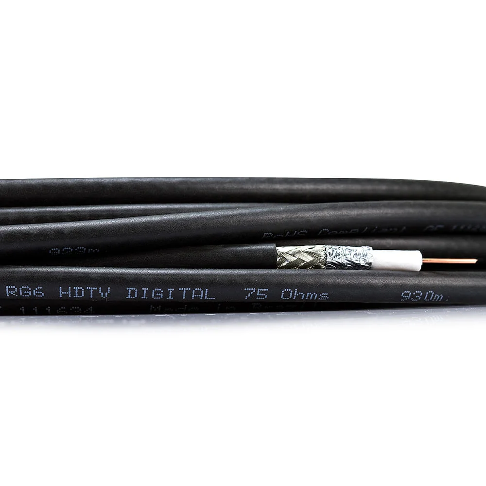 Imagem 3 de 3 do produto Fio Bnc Sdi Rg6 Hdtv Digital 75 Ohms - Datalink 95 Mt 95 Mt