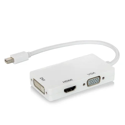 Adaptador Mini Displayport Para HDMI Vga Dvi
