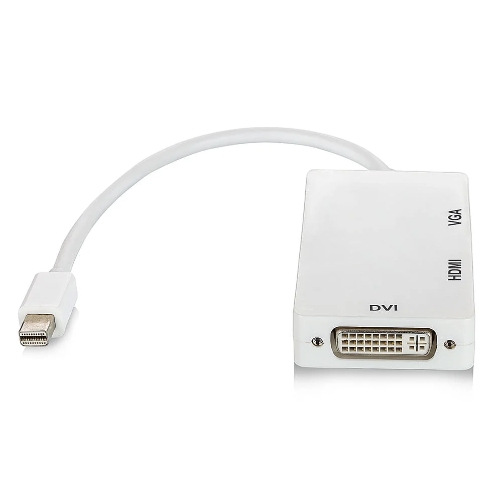 Imagem 2 de 2 do produto Adaptador Mini Displayport Para HDMI Vga Dvi
