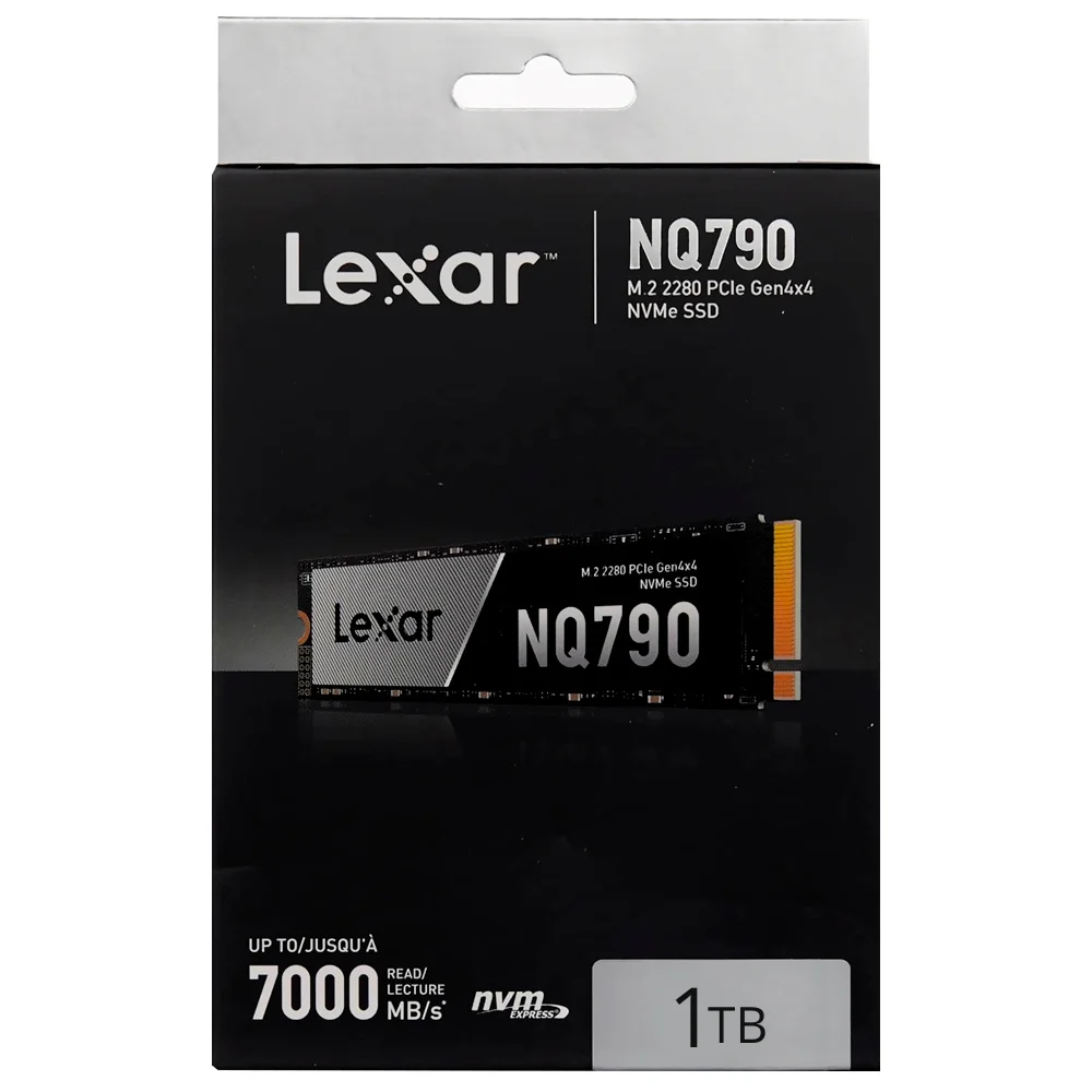 Imagem 5 de 5 do produto SSD M.2 1TB Lexar Nq790 2280 Nvme PCie Gen4.0 Lnq790x0001t-rnnng 7000mb/s