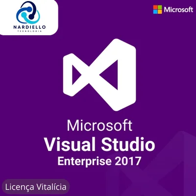 Microsoft Visual Studio Enterprise 2017 Licença Vitalícia   + Contrato (produto Físico)
