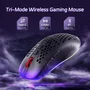 Mouse Gamer Redragon Hana Sem Fio RGB Preto Sensor 7200 Dpi