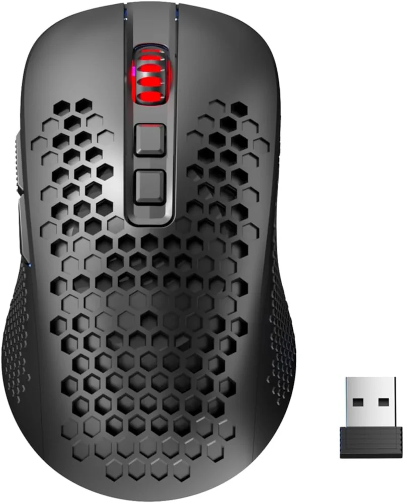 Mouse Gamer Redragon Hana Sem Fio RGB Preto Sensor 7200 Dpi Mouse Gamer Redragon Hana Sem Fio RGB Preto Sensor 7200 Dpi