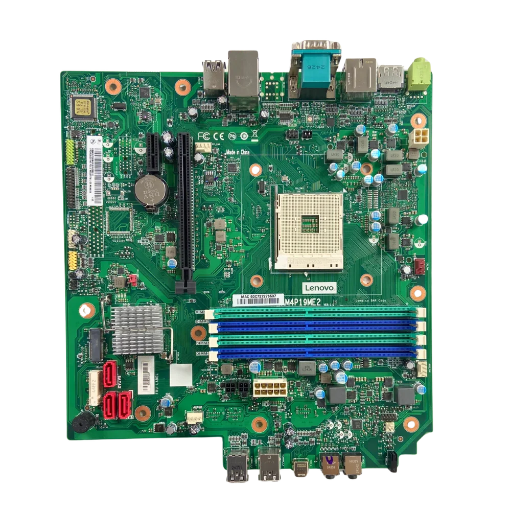 Placa Mãe Lenovo Thinkcentre M75s Gen2 Am4p19me2 4 Slot Ddr4 4