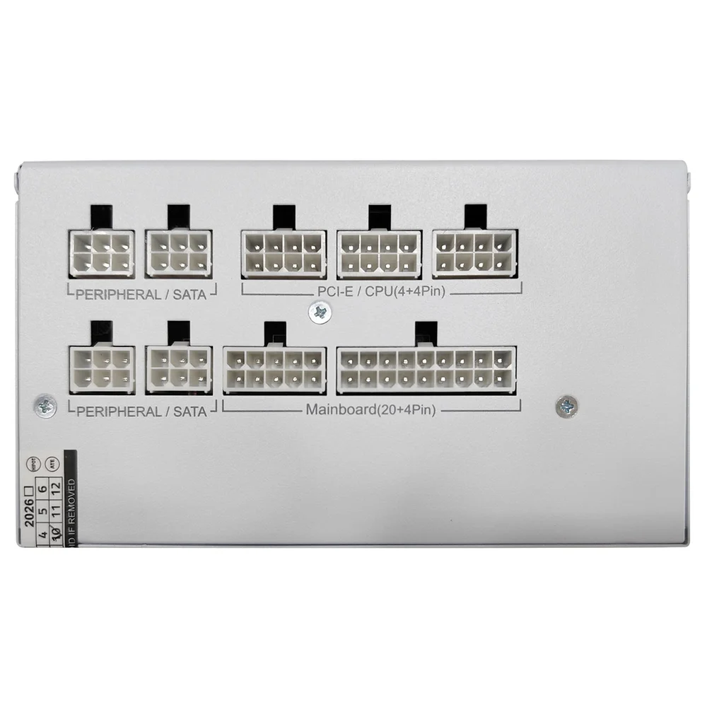 Fonte Atx 2.52 650w 80 Plus Bronze Pulse Pro Duex Dxfopro650wbfsew+ Full Modular Branca