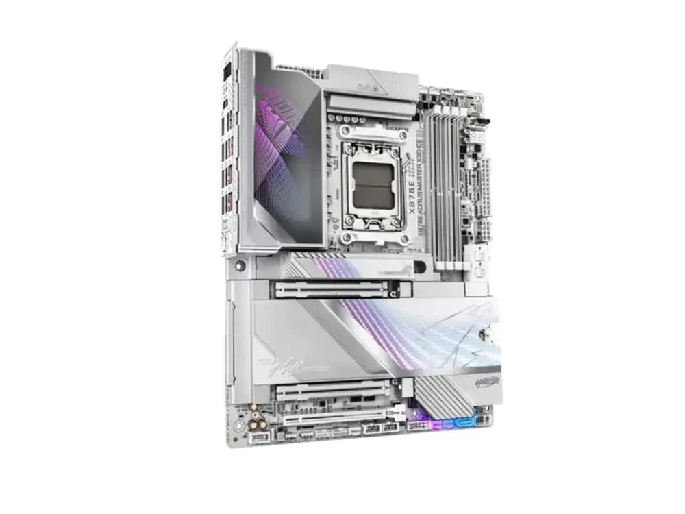 Placa Mae Gigabyte Amd (am5)  Atx Ddr5 - X870 Aorus Master X Ice 6