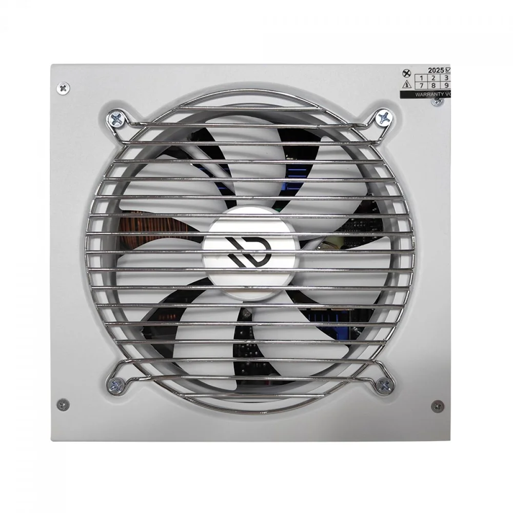 Imagem 2 de 5 do produto Fonte Duex Pulse Pro White, 1200w, Cybenetics Platinum, Teclab, Atx 3.1, PCi-e 5.1, Pfc Ativo, Full Modular, Dxfopro1200wg3w