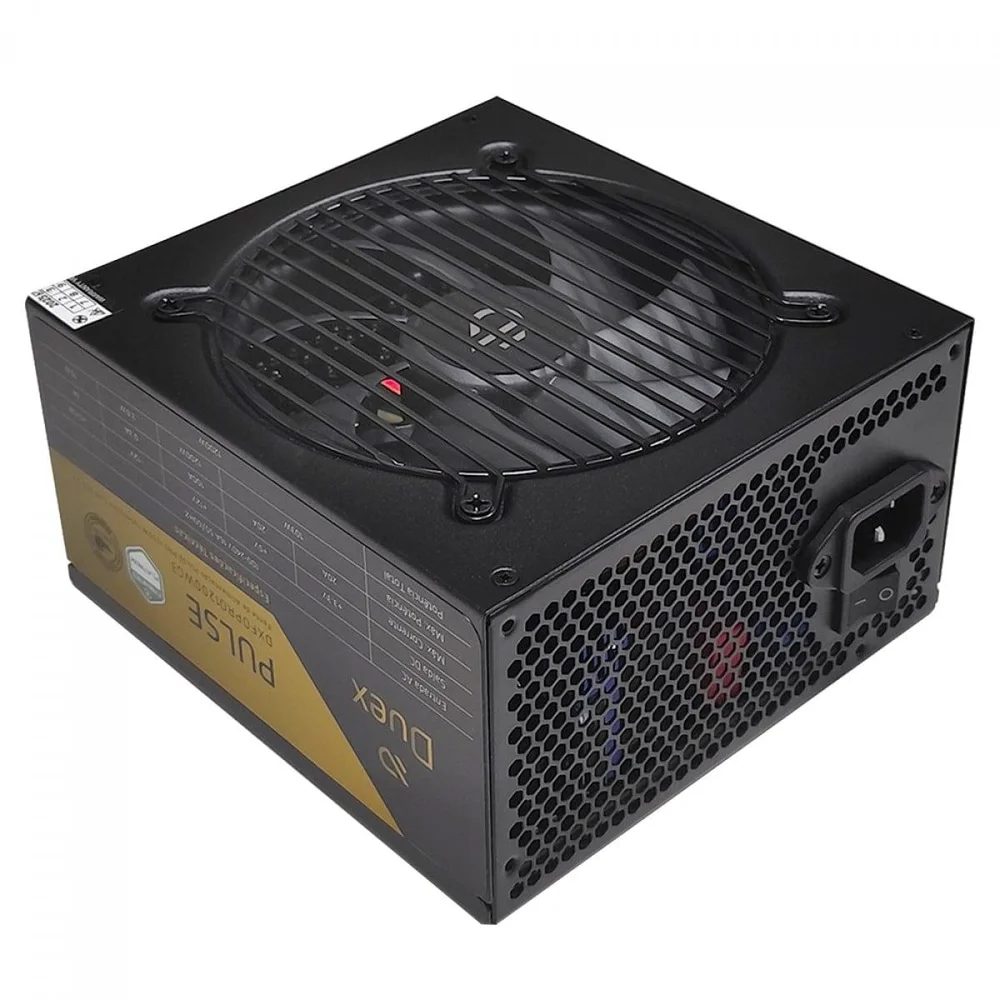 Fonte Duex Pulse Pro, 1200w, Cybenetics Platinum, Teclab, Atx 3.1, PCi-e 5.1, Pfc Ativo, Full Modular, Dxfopro1200wg3