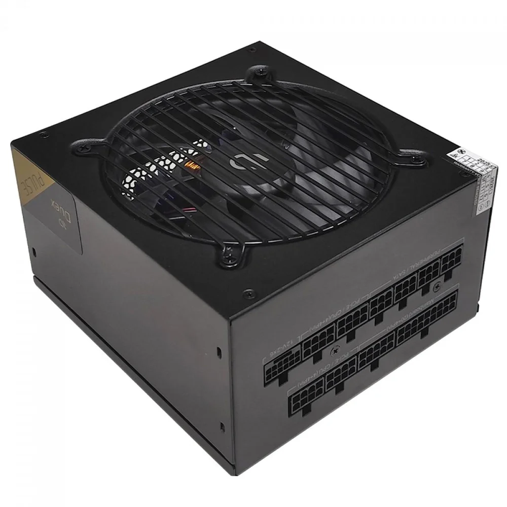 Imagem 3 de 5 do produto Fonte Duex Pulse Pro, 1200w, Cybenetics Platinum, Teclab, Atx 3.1, PCi-e 5.1, Pfc Ativo, Full Modular, Dxfopro1200wg3