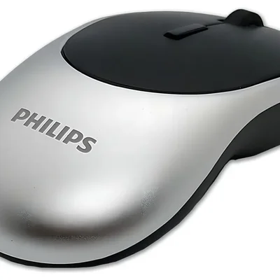 Mouse Sem Fio Recarregável Philips 400 Series Spk7413 Silver