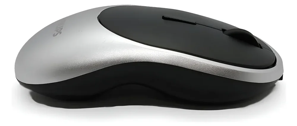 Imagem 4 de 5 do produto Mouse Sem Fio Recarregável Philips 400 Series Spk7413 Silver