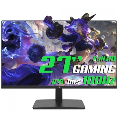 Monitor Gamer Superframe View, 27 Pol, Full Hd, Ips, 1ms, 100hz, Freesync, HDMI/vga, Sfvfb-27100-FULL HD-pro
