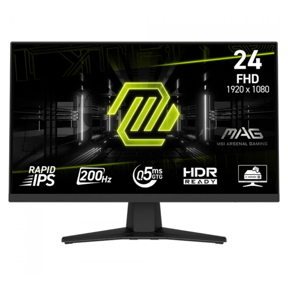 MSI MAG244F ゲーミングモニター Produtos com até 15 OFF no PIX KaBuM