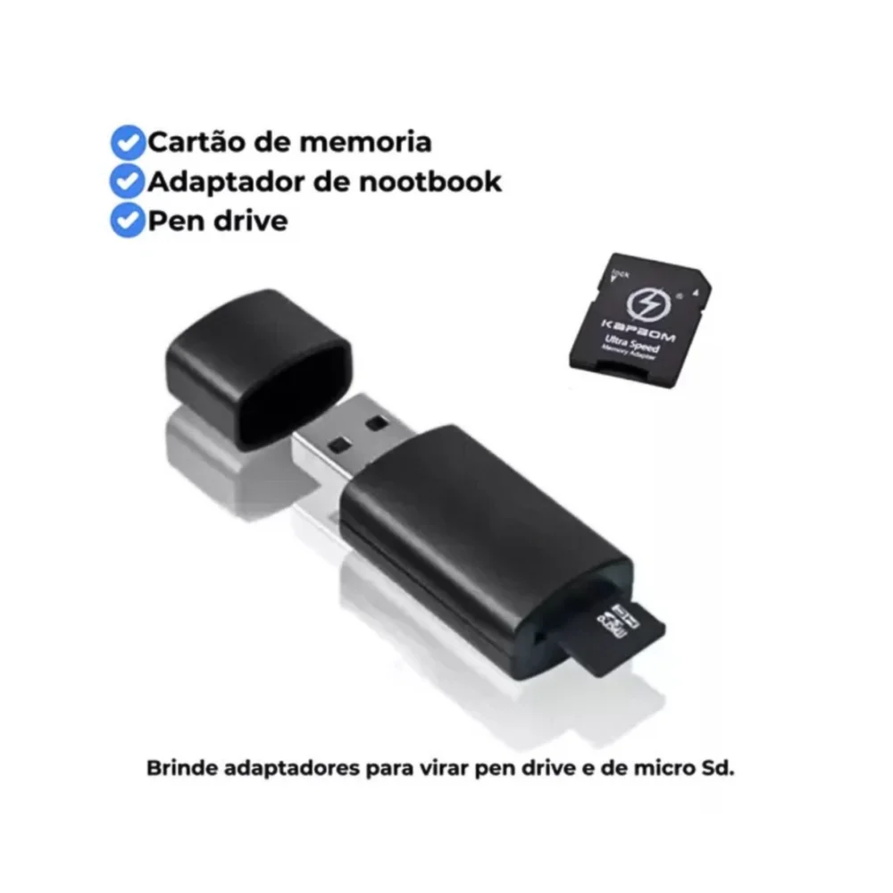 Imagem 2 de 2 do produto Cartão De Memória E Pendrive 32gb Kapbom Ka-m32