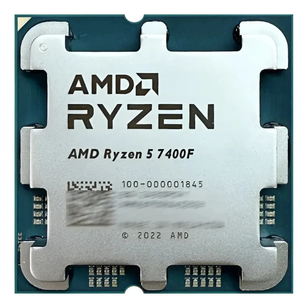 Processador Amd Am5 Ryzen 5 7400f 3,7ghz, 6/12, Oem, Sem Cooler Processador Amd Am5 Ryzen 5 7400f 3,7ghz, 6/12, Oem, Sem Cooler