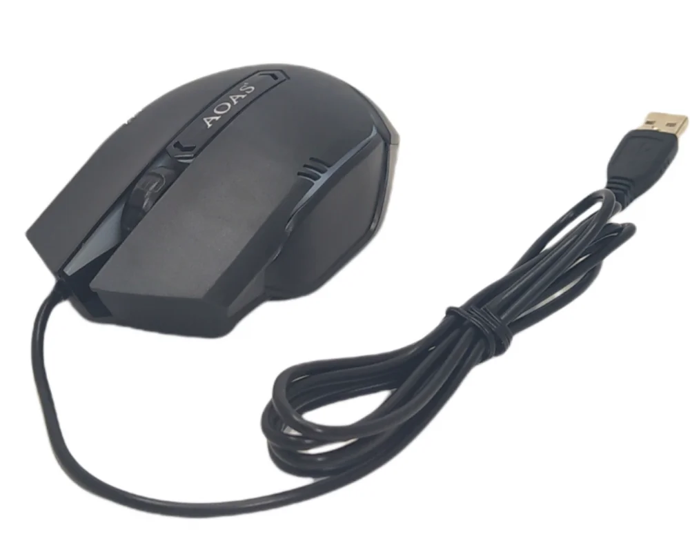 Imagem 4 de 5 do produto Mouse Gamer Glow RGB Usb LED Oas-v05