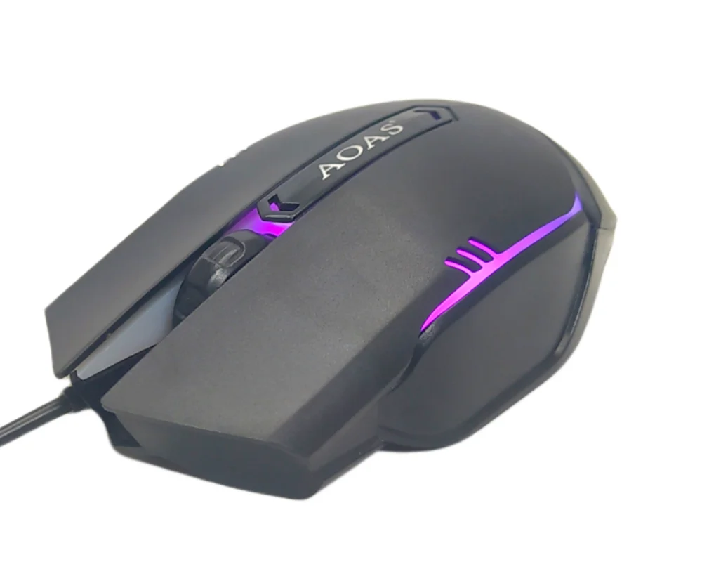 Imagem 5 de 5 do produto Mouse Gamer Glow RGB Usb LED Oas-v05